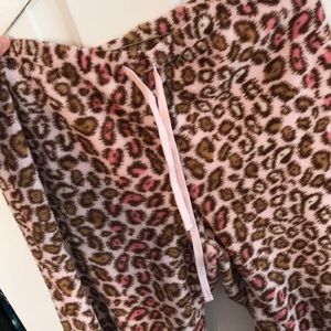 Comfy and fuzzy pajama pants